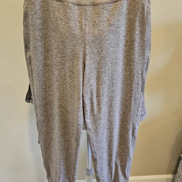 Athleta Sweatsuit Heathered Tan - Picture 12 of 16